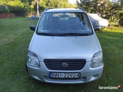 Używany Suzuki Wagon R+ 2001 Srebrny Minivan