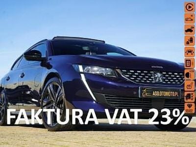 używany Peugeot 508 GT focal SKORA nawi FUL LED kamery masaze SZYBERDACH alusy 19 …