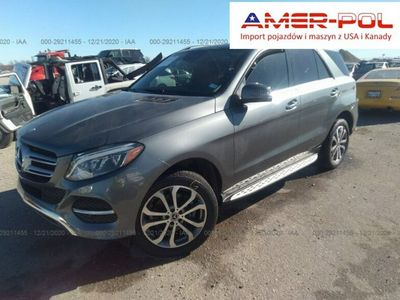 Używany Mercedes GLE350 302 KM (222 kW) 2017 Szary SUV