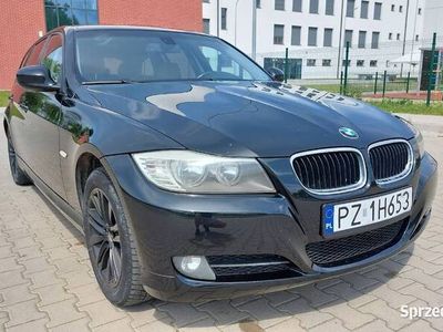 używany BMW 318 E91 318D 143km 2009r bez wkladu skora czarna ladna E91 D 143km 2009r bez wkladu skora czarna ladna