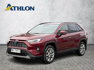 Używany Toyota RAV4 Hybrid 178 KM (130 kW) 2021 Bordowy (metalik) SUV
