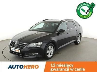 Używany Skoda Superb Ambition 150 KM (110 kW) 2016 Czarny Kombi