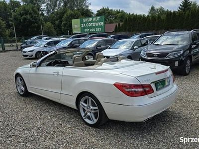 Używany Mercedes E350 306 KM (225 kW) 2013 Biały Kabriolet