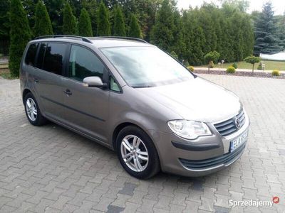 Żółtozłoty Używany 2007 VW Touran Minivan | 22 000 zł (Drogi)