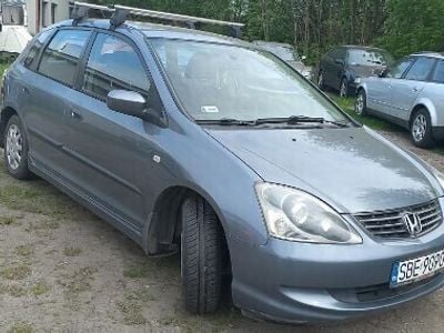 Szary Używany 2004 Honda Civic Hatchback | 5000 zł