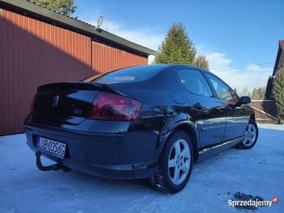 Czarny Używany 2005 Peugeot 407 Sedan/Limuzyna | 8700 zł (Uczciwa cena)