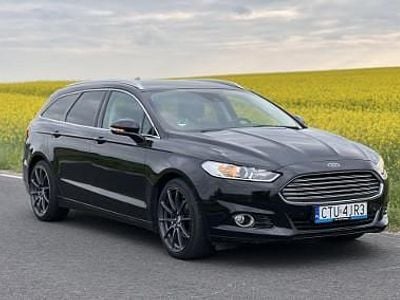 Czarny Używany 2017 Ford Mondeo Kombi | 52 800 zł (Uczciwa cena)
