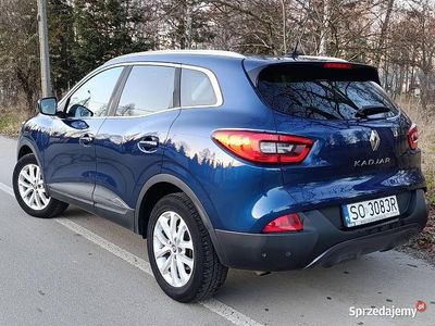 Niebieski Używany 2018 Renault Kadjar SUV | 48 600 zł (Uczciwa cena)