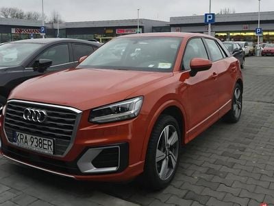 używany Audi Q2 PIĘKNE 1.4 TFSI 150KM CZERWONA POMARAŃCZA