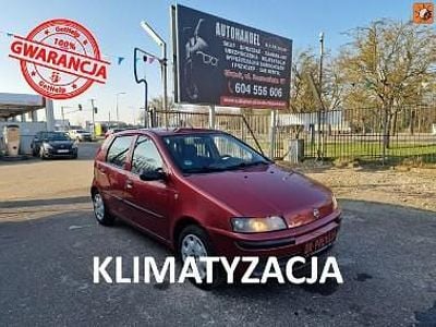 Używany Fiat Punto 60 KM (44 kW) 2000 Bordowy Hatchback