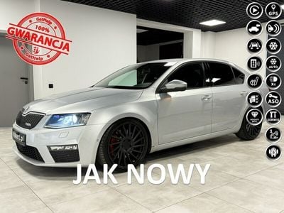 Srebrny (metalik) Używany 2015 Skoda Octavia RS Sedan/Limuzyna | 69 900 zł (Drogi)