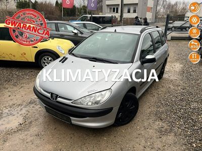 używany Peugeot 206 206SW*1.4*75PS*Nowe*Opony*KLIMA*1wł*ideał*niemc…