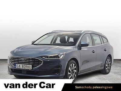 Niebieski Używany 2022 Ford Focus Titanium Kombi | 74 900 zł (Drogi)