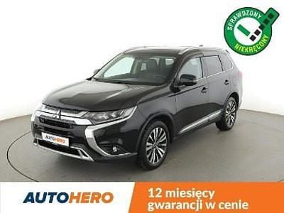 Czarny Używany 2018 Mitsubishi Outlander Diamant Edition SUV | 75 000 zł (Uczciwa cena)