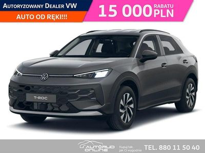 Szary (metalik) Nowe 2025 VW T-Roc SUV | 117 530 zł
