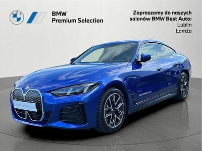 Niebieski portimao m metalizowany Używany 2024 BMW i4 Comfort Edition Sedan/Limuzyna | 229 900 zł