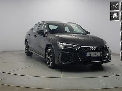 Używany Audi A3 S-Line 150 KM (110 kW) 2023 Czarny Sedan/Limuzyna