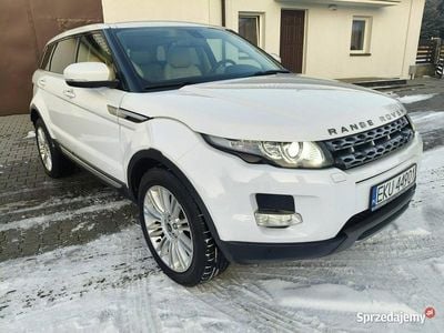 Biały (metalik) Używany 2013 Land Rover Range Rover evoque SUV | 49 900 zł