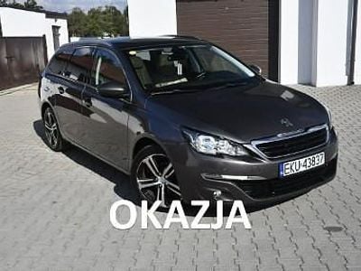 używany Peugeot 308 II 1,6hdi Panorama Dach.Skóry.Podg.Fot.Navigacja.Kamera Cofania.OKAZJA