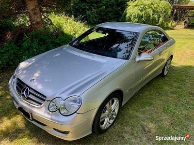 Srebrny Używany 2005 Mercedes CLK200 Avantgarde Coupe | 22 500 zł