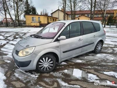 Używany Renault Grand Scénic II 2004 Srebrny Minivan