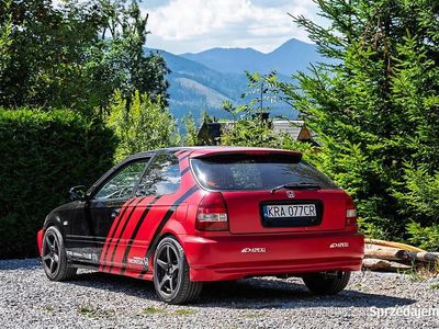Czarny Używany 1999 Honda Civic Hatchback | 42 000 zł