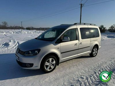 Srebrny Używany 2012 VW Caddy Maxi Minivan | 47 500 zł