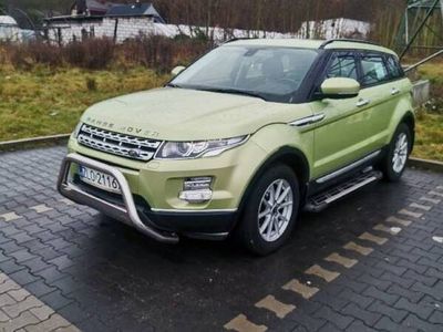Używany Land Rover Range Rover evoque Pure 150 KM (110 kW) 2013 Zielony SUV