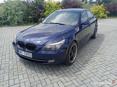 Niebieski Używany 2007 BMW 535 Sedan/Limuzyna | 31 900 zł