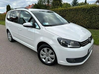 Biały Używany 2010 VW Touran Minivan | 29 850 zł (Drogi)