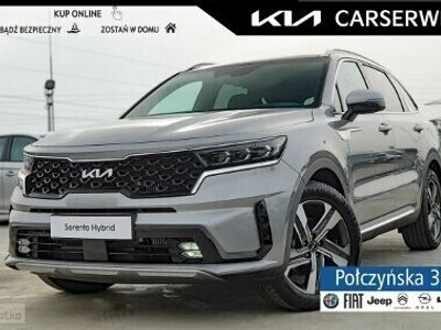 używany Kia Sorento III 1.6 T-GDI HEV 230 KM 6AT AWD 7S Prestige Line + PNS | Steel Gray