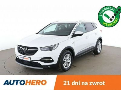 używany Opel Grandland X automat, 177KM, full LED, skóra, klima auto, navi, czujniki parkowania