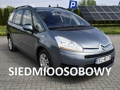 Szary Używany 2008 Citroën Grand C4 Picasso Minivan | 12 900 zł