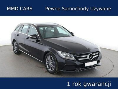 Używany Mercedes C200 136 KM (100 kW) 2015 Czarny (metalik) Kombi