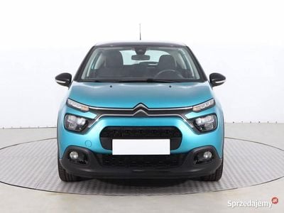 Niebieski Używany 2022 Citroën C3 PureTech Hatchback | 54 999 zł (Uczciwa cena)