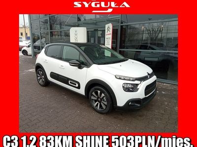 używany Citroën C3 1.2dm 83KM 2020r. 5km