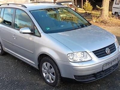 Srebrny Używany 2006 VW Touran Minivan | 1999 zł (Dobra cena)