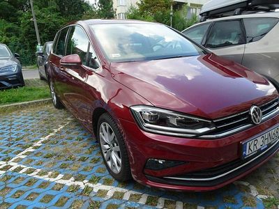 Bordowy (metalik) Używany 2018 VW Golf Sportsvan Minivan | 62 000 zł