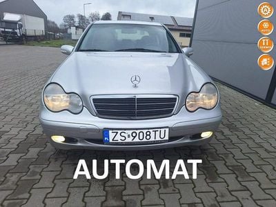 Srebrny (metalik) Używany 2003 Mercedes C220 Sedan/Limuzyna | 17 900 zł