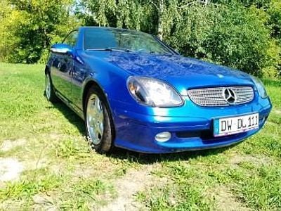 Niebieski Używany 2000 Mercedes A170 Kabriolet | 14 000 zł