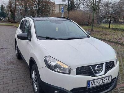 używany Nissan Qashqai 1.6 1,6 HDI 2014rej. PANORAMA DACH biała perł