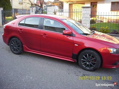 Używany Mitsubishi Lancer 2009 Czerwony Coupe