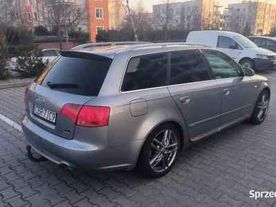 Srebrny Używany 2007 Audi A4 S-Line Sedan/Limuzyna | 23 900 zł (Dość drogi)