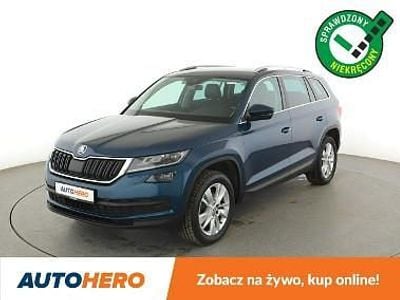 Używany Skoda Kodiaq 180 KM (132 kW) 2018 Niebieski SUV