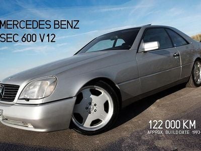 Używany Mercedes 600 1993 Srebrny Coupe