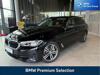Czarny Używany 2022 BMW 530 Kombi | 167 900 zł (Drogi)