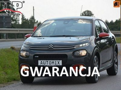 używany Citroën C3 III 1.2 PureTech panorama gwarancja przebiegu Mirror Link bezwypadkowy