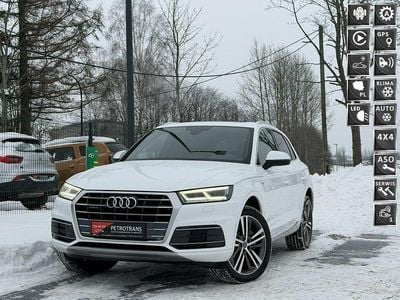 Biały Używany 2017 Audi Q5 S-Line SUV | 96 900 zł (Dość drogi)