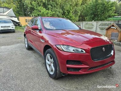 Czerwony Używany 2020 Jaguar F-Pace SUV | 65 000 zł
