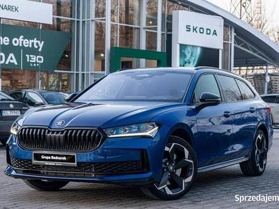 Niebieski Nowe 2026 Skoda Superb SportLine Kombi | 220 000 zł (Super Cena)